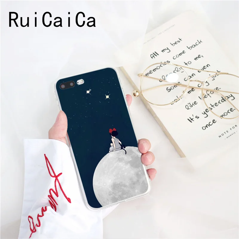 Studio Ghibli Kiki's Delivery Service Phone Case for iPhone X XS MAX 6 6s 7 7Plus 8 8Plus 5 5S SE 2020 XR image 4