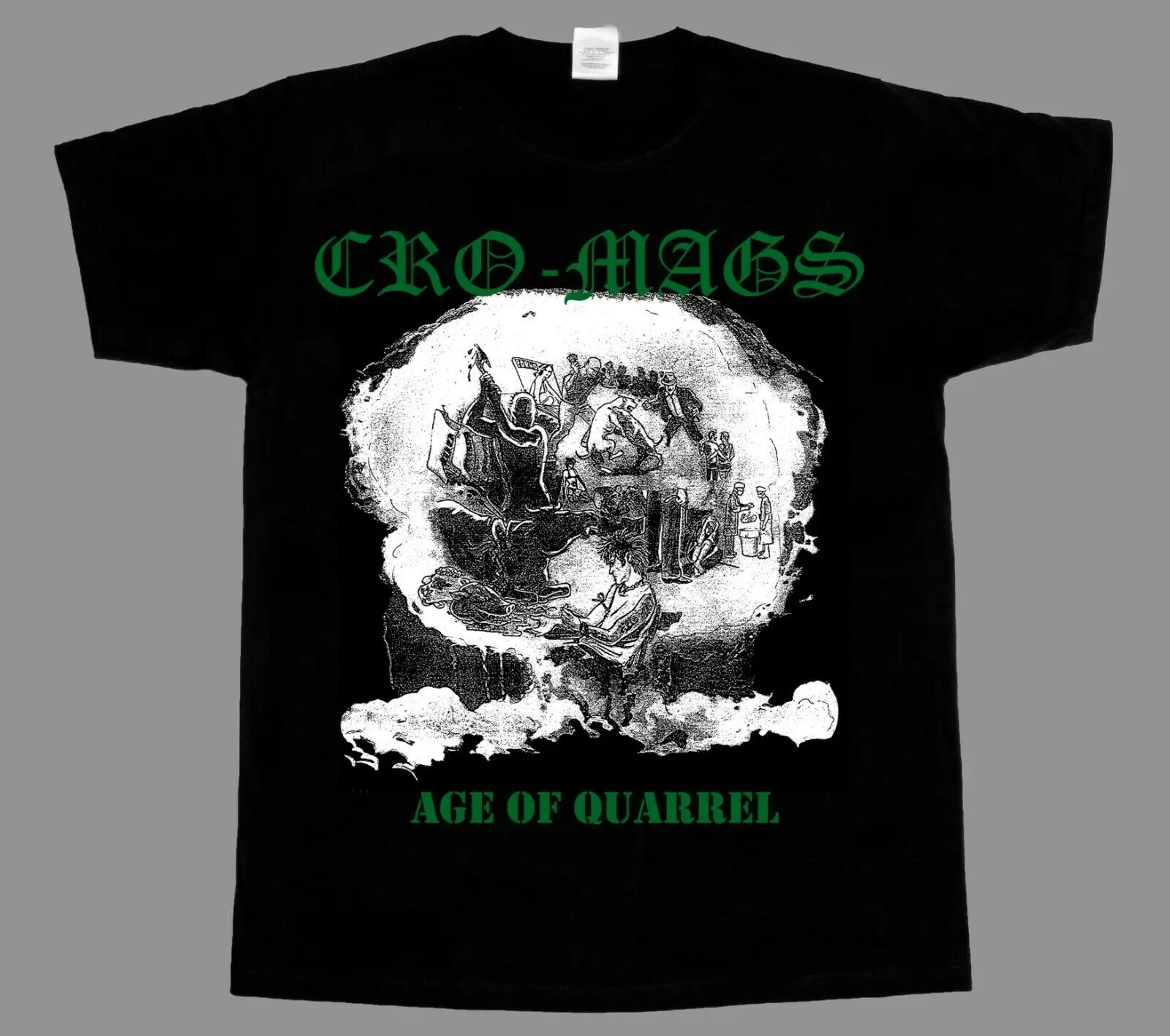 

CRO-MAGS THE AGE OF QUARREL'86 SHORT - LONG SLEEVE NEW BLACK T-SHIRT
