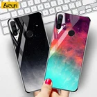 Чехол для Huawei Y6, Y7 Prime, Y9 2018, P8, P9 Lite 2017, Honor 20S, 30S, View 10, 20, 30 Pro, 7A Pro, 7C, из закаленного стекла