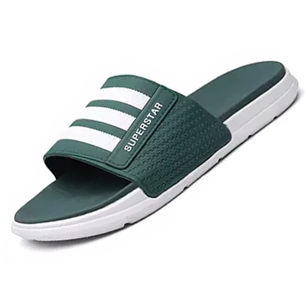 

Мужские шлепанцы, летние, повседневные, однотонные, с текстурой, большой размер 35-46