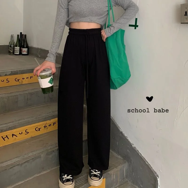 

Wide Leg Pants Women's Pants High Waist Hanging