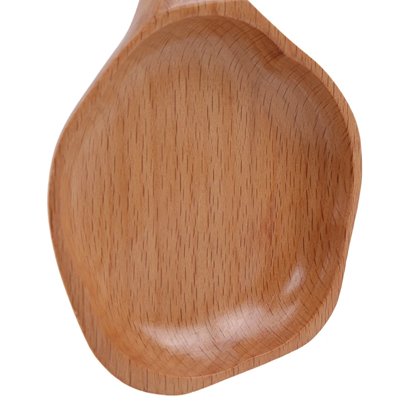 Натуральная деревянная тарелка для соевого соуса многофункциональная Цветочная