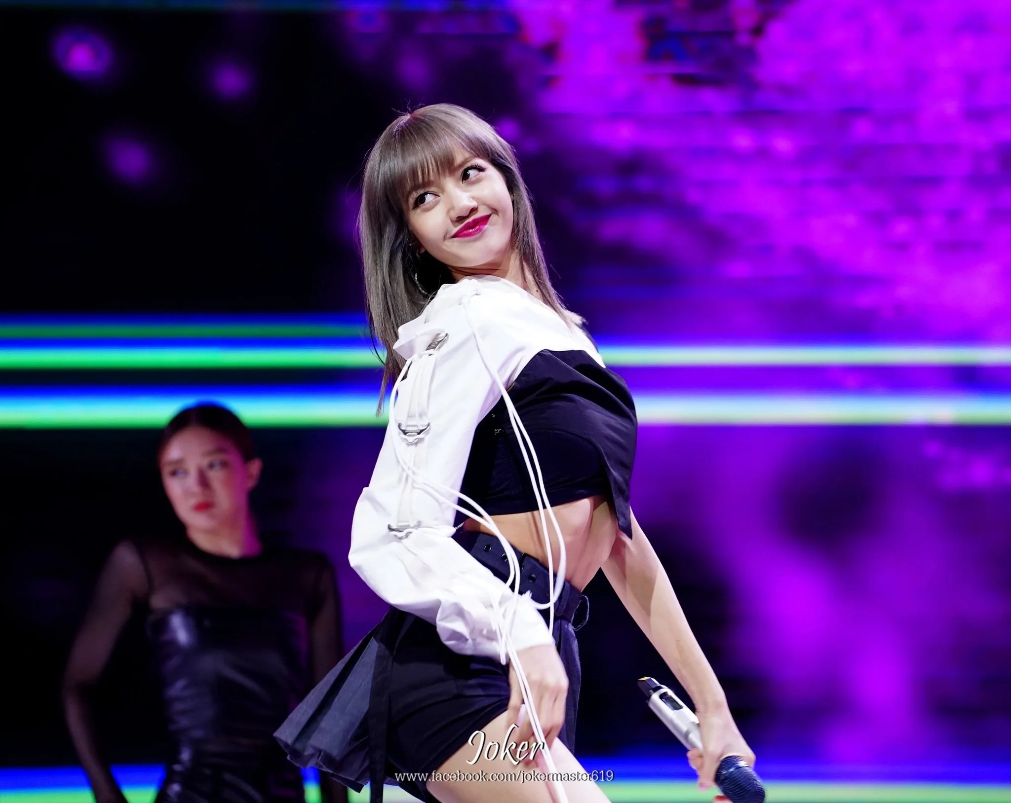 Kpop Черный Лиза же готический ветер Сплит концы свободные женские плиссированные юбки корейский черный сексуальный Высокая талия мини юбка женская одежда