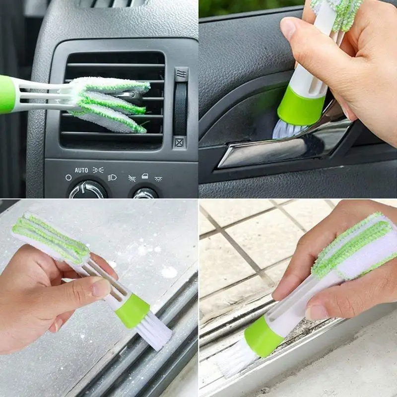 

Car Detailing Brush Set, Auto Detailing Brush Set, 11 Pieces Car Cleaner Brush Set Air Conditioner, for Cleaning Wheels, Dashboa