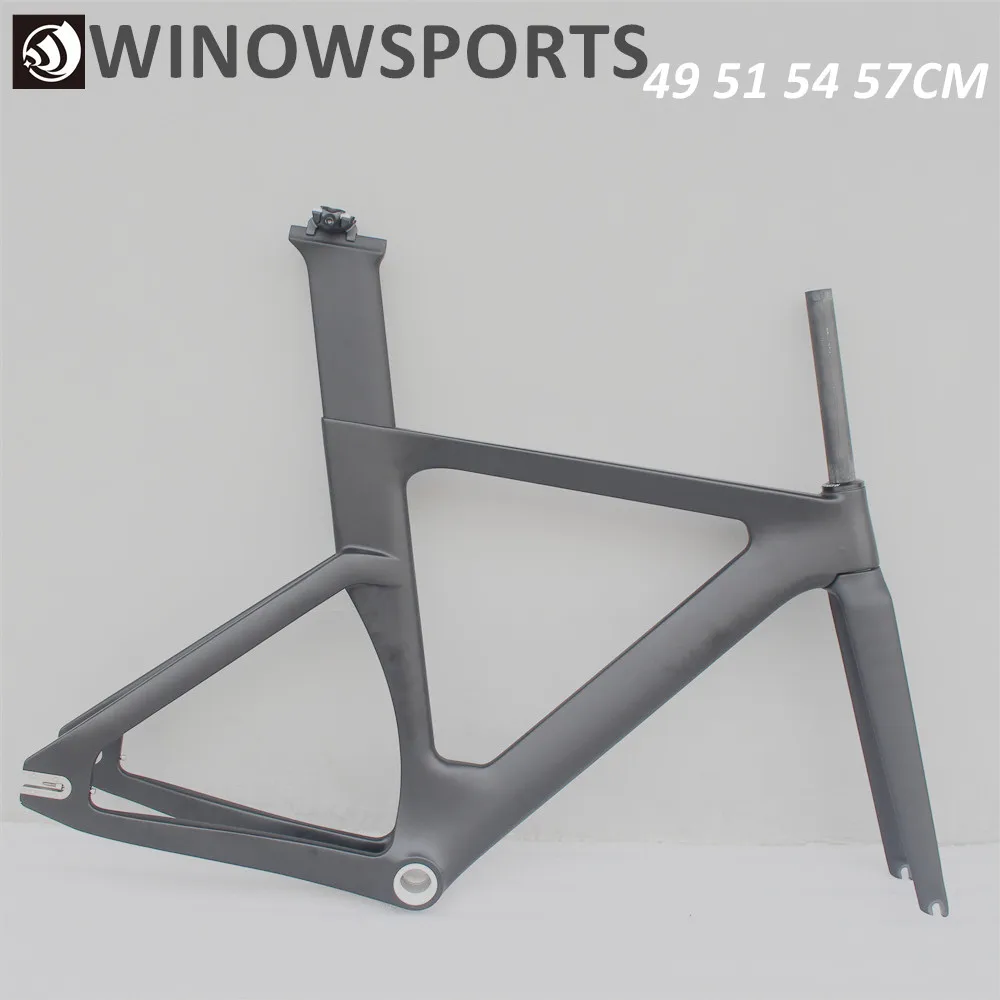 Карбоновая рама для велосипедного трека + вилка подседельный штырь зажим Аэро