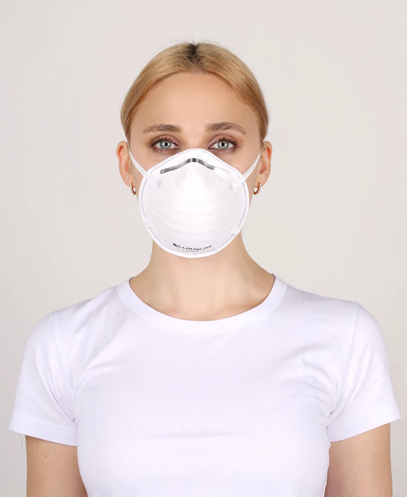 

20pcs Laianzhi K9210 FFP2 Cup-Shape Mask CE EN149 9108A KN95 Disposable Protective Safety Dust Particulate Respirators