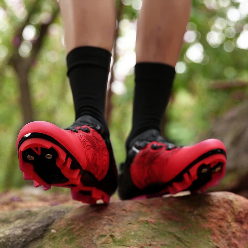 

Cycling Shoes Road Bike Self Locking Men Shoes Sneaker Professional Mountain Bike Breathable Bicycle Racing Self-Locking Shoes