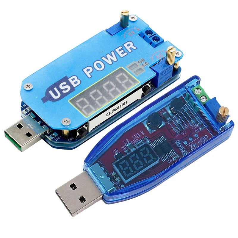 

15W Adjustable Dc-Dc Cc Cv Usb 5V to 3.3V 9V 12V 24V 30V Step Up / Down Power Supply Module Adjustable Boost Buck Converter with