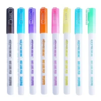 8pcslot domi dm550 candy color highlighter diy creation painting marker student art drawing supplies