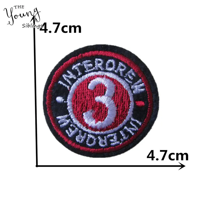 Горячая продажа смесь палец вышивка утюжок на патчи для полосы одежды наклейки DIY