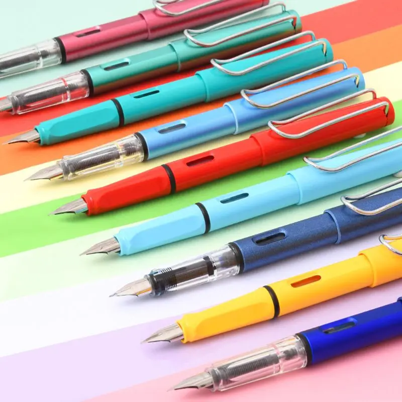 

0.38mm Fountain Pen Student Office Stationery Supplies Ink Pens for Writing
