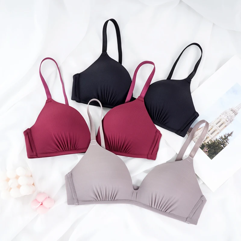 

Sexy Push Up Bra Lingerie Deep U Cup Bras for Women Seamless Bra Wireless Bralette Backless Plunge Intimates Female Underwear