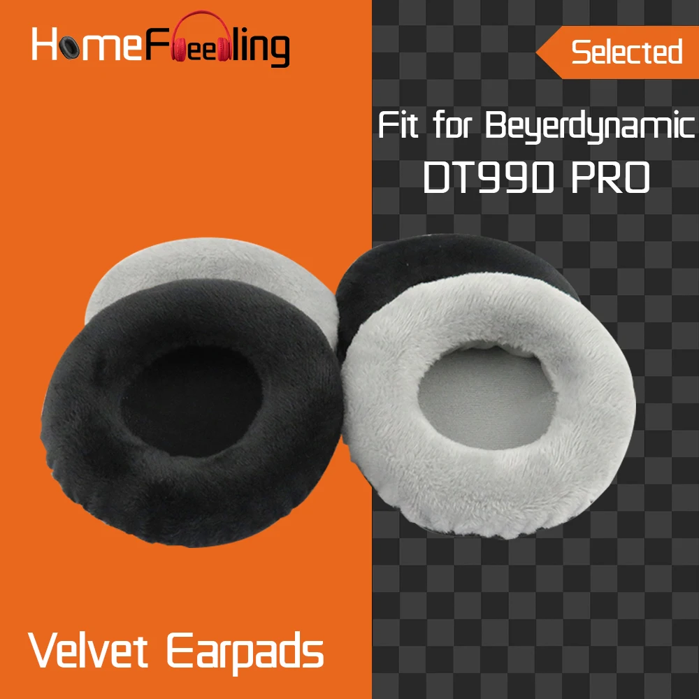 

Homefeeling Earpads for Beyerdynamic DT990 PRO Headphones Earpad Cushions Covers Velvet Ear Pad Replacement