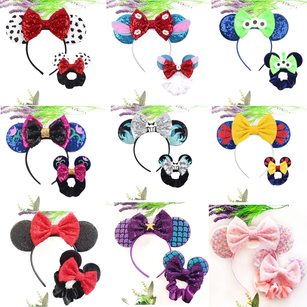 

Ободок для волос с ушками Микки Мауса, 2 шт.