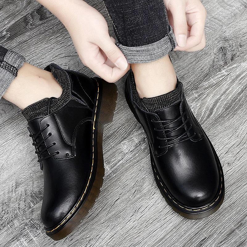 Модная мужская обувь Деловая повседневная Мужские деловые оксфорды в британском