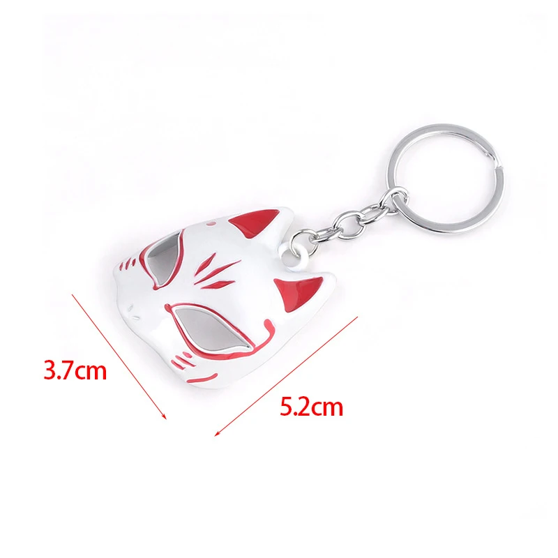 Милый аниме персонаж из мультфильма 5 P5 лиса маска металлический брелок кулон