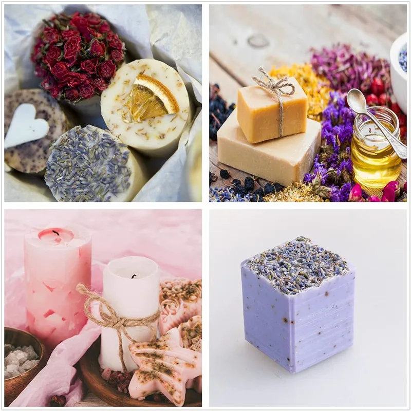 Набор сушеных цветов и трав жасмин хризантемы 10 пакетов | Дом сад