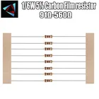 Карбоновый пленочный резистор 16 Вт 100 91R 5% 100 120 130 150 160 180 200 220 240 270 300 330 360 390 Ом, 430 шт.