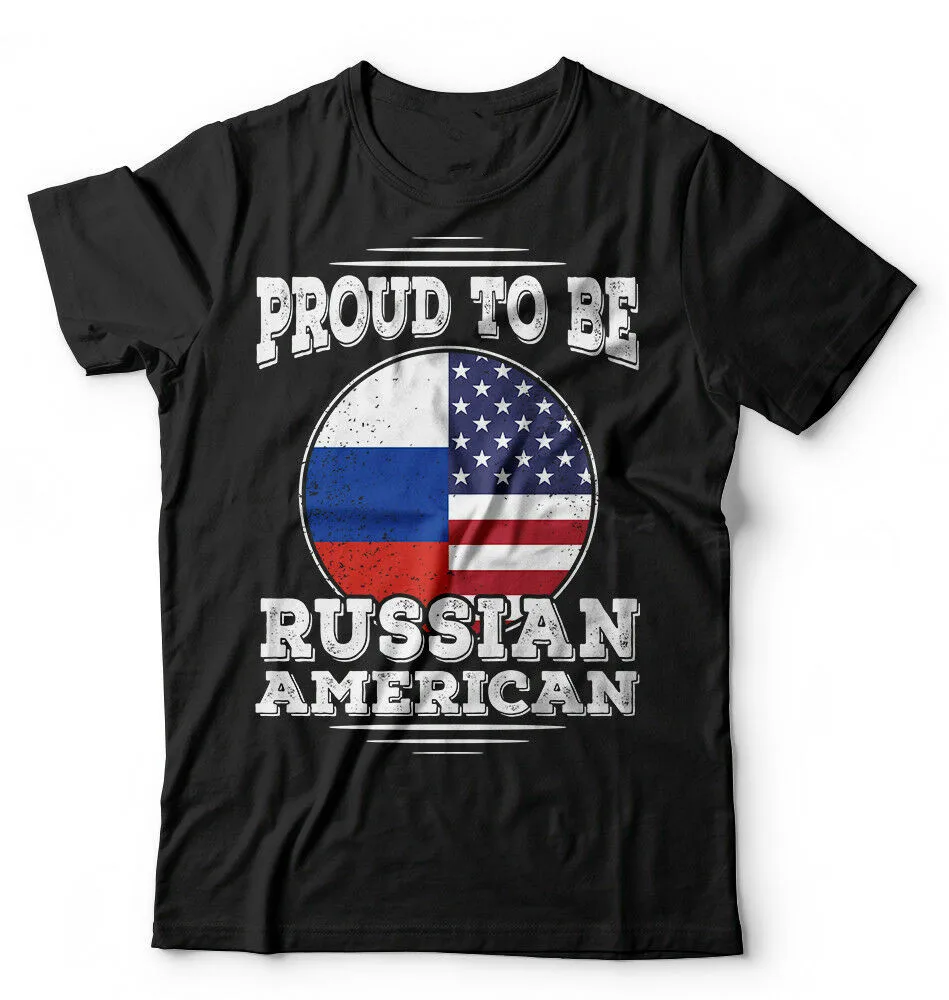 

Russia T-shirt Russian American Tee shirt Russia National day Tee Shirt