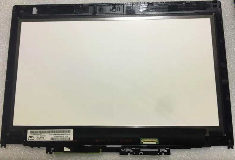 

For Lenovo Thinkpad Yoga 260 LCD Touch Screen Digitizer Assembly LP125WH2-SPT1 LP125WH2 EDP 30 pin HD