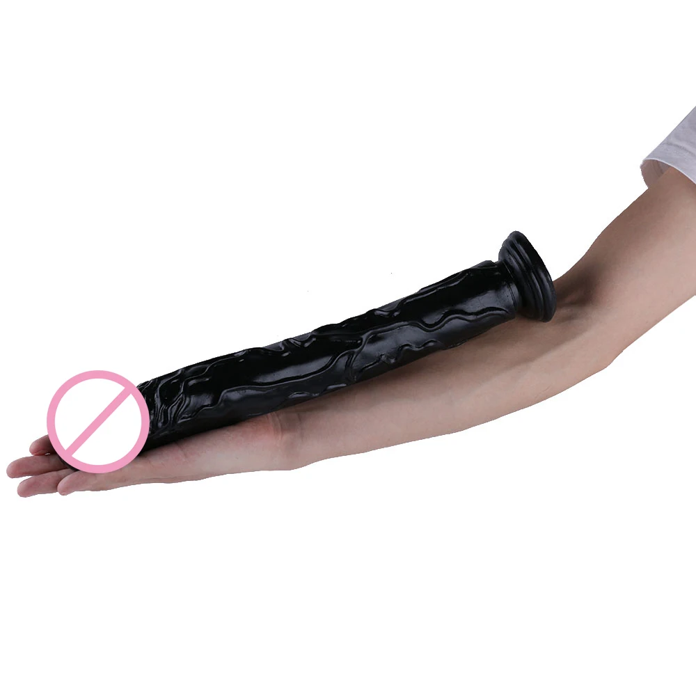 Hismith soft Silicone big Dildo 13.8 inches Long dildos with suction cups 12.6&quot Insertable 2&quot Diameter smooth realistic dildo |