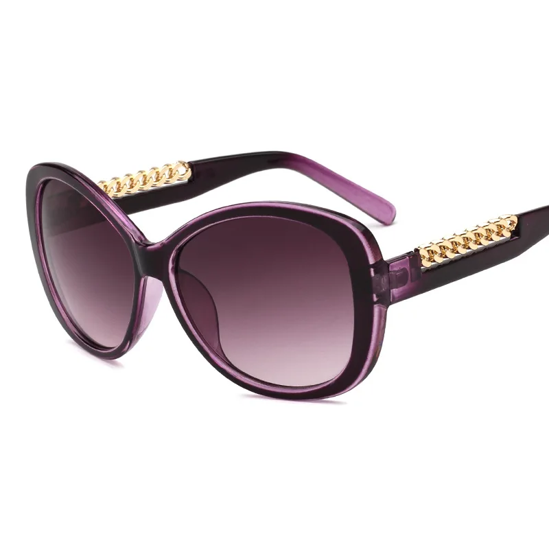 2017 New Style Retro Women's Sun Glasses 8305 Europe And America Large Frame Sunglasses |