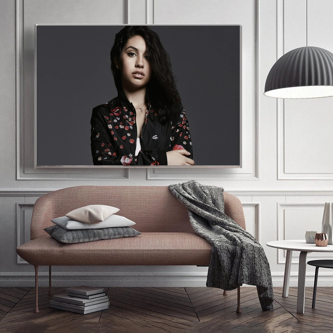 

Плакат Alessia Cara, задний плакат, Обложка альбома, поп-звезда, холст, художественный плакат, печать, украшение для дома, настенная живопись, без р...