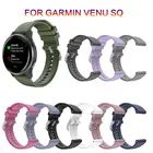 Ремешок для смарт-часов Garmin VenuSqCAMEVivomove3Garminmove3VivoMove Luxe, быстросъемный ремешок, мягкий браслет из ТПУ, 20 мм