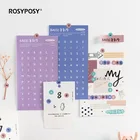 Mohamm 1 шт цветные наклейки украшения Скрапбукинг Бумага креативные канцелярские товары для школы принадлежности