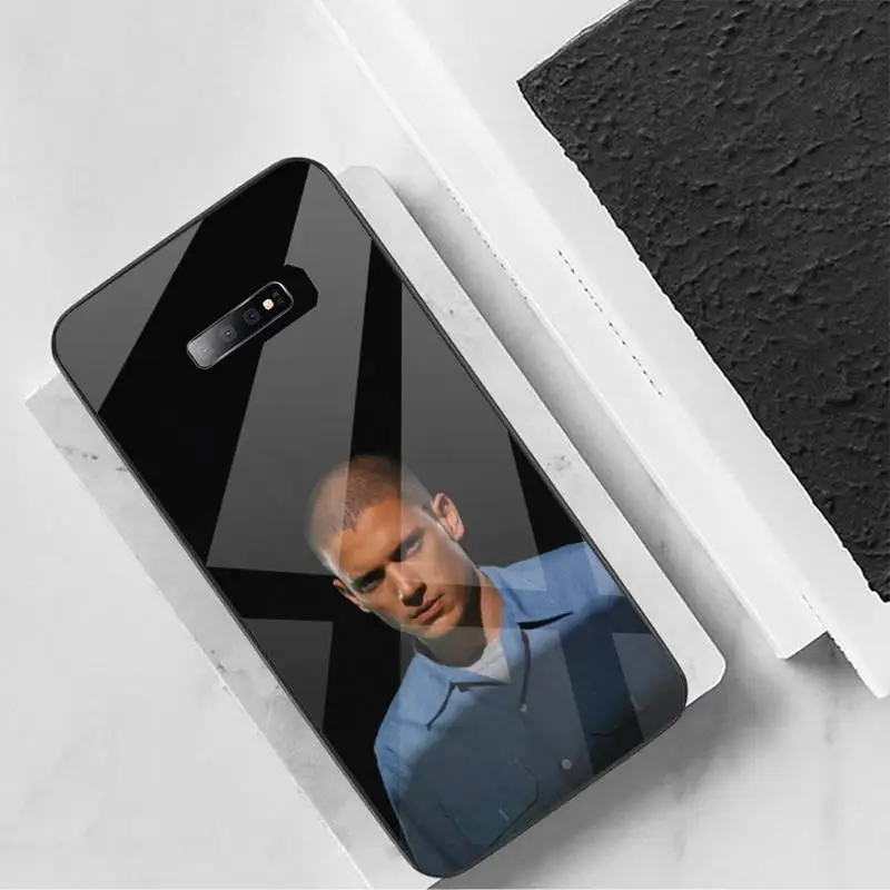 

Prison Break America TV series Phone Case Tempered glass For Samsung S6 S7 edge S8 S9 S10 e plus note8 9 10 pro