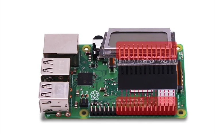 Raspberry Pi 3 Model B ЖК-экран 1,6 дюйма 84x48 с переключателем подсветки, совместимый с Pi2/1/Orange Pi