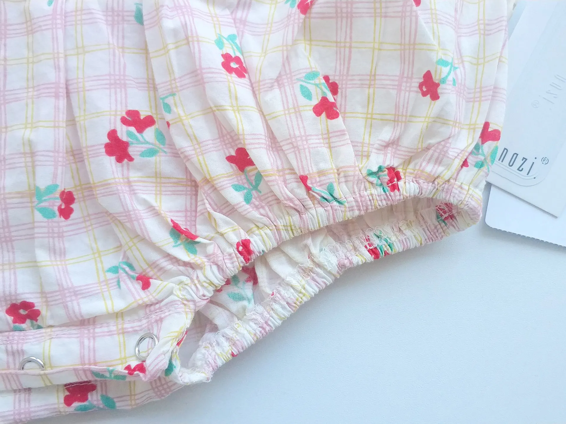 

8093 Baby Clothes Girl Romper Summer New 2021 Sweet Lovely Baby Girl One Piece Clothes Puff Sleeve Cotton Baby Onesies Outfits