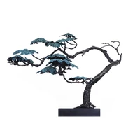 neoclassical metal iron desktop welcome pine ornaments hotel lobby opening gifts and crafts furnishings