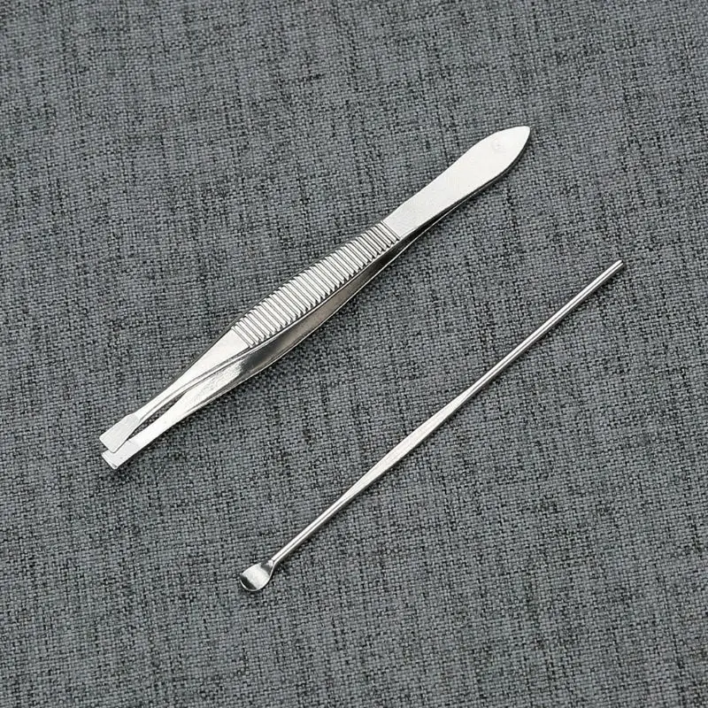 Набор для завивки ресниц плоскогубцы бровей ножницы зеркальный инструмент 667D |