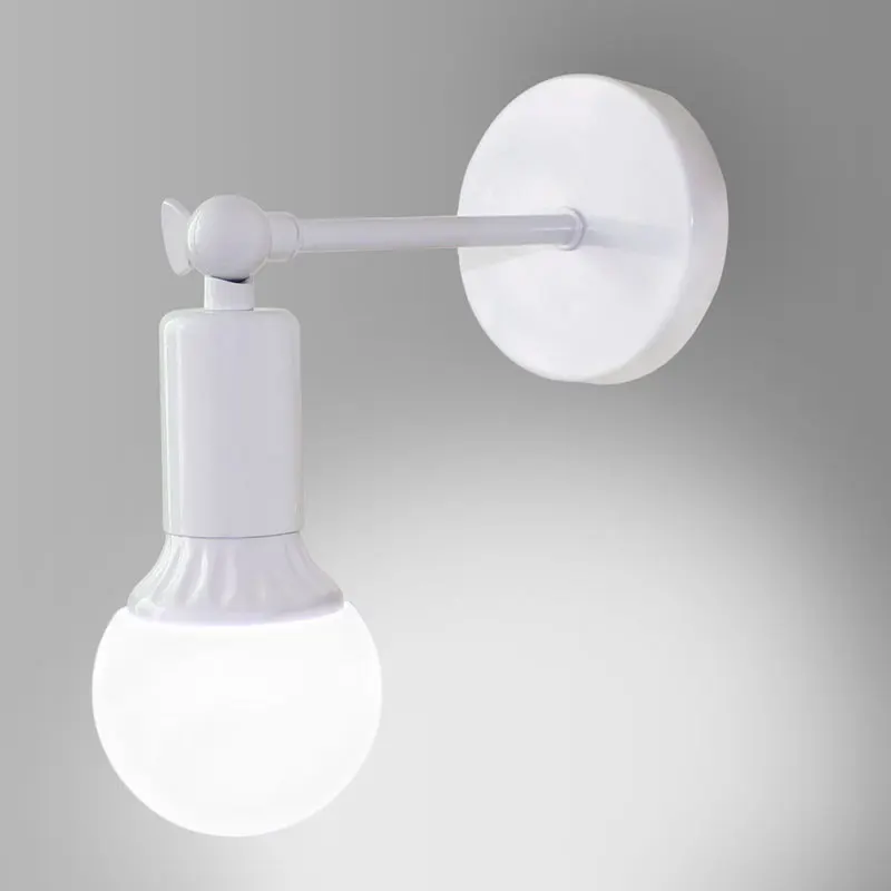 Современный промышленный настенный светильник винтажный Ретро черный железный