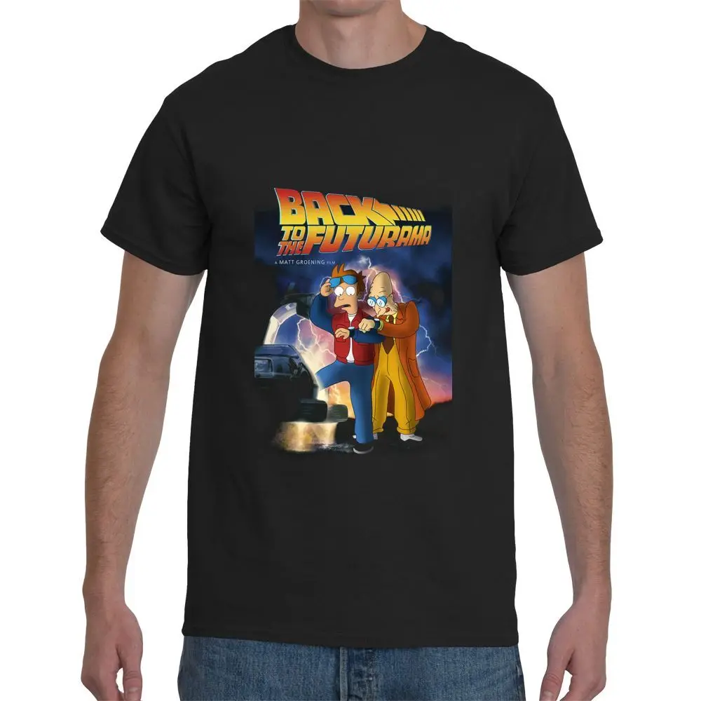 black 9 Официальный Back To The Future постер фильма футболка delorean Новые футболки Забавные футболки новые Забавные футболки унисекс Топы - Цвет: black 9