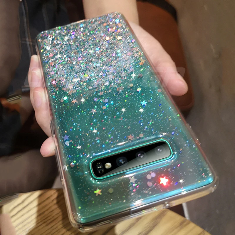 Чехол для Xiaomi Redmi Note 9S 9 8T 8 Note9 Pro Max мягкий силиконовый чехол с блестками 9AT 9A 9C NFC |