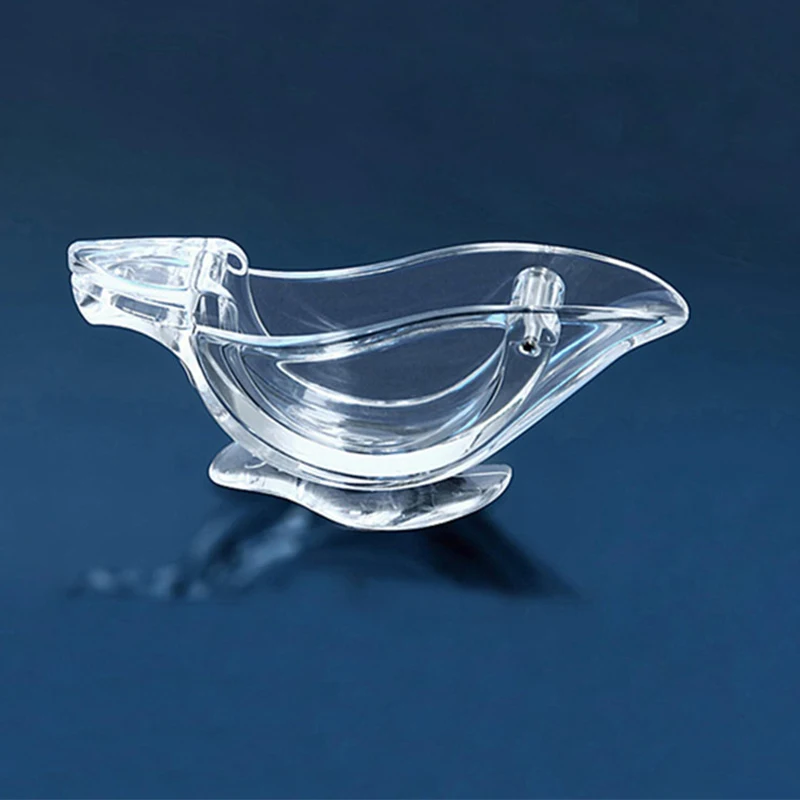 

Manual Juice Squeezer Acrylic Lemon Orange Clip Blender Bottle Hand Juicer Kitchen Accessories Gadget Boat Shape Fruit Processor