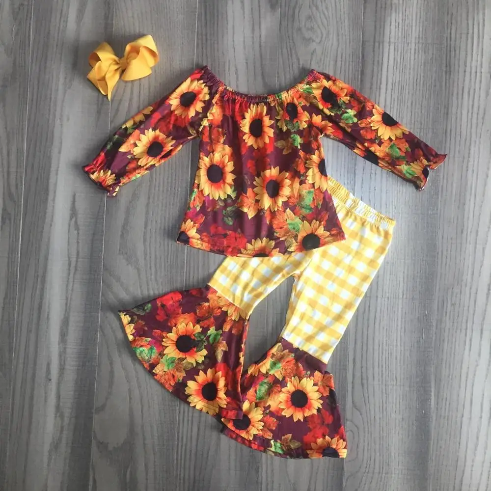 Фото Осенне-зимний комплект для маленьких девочек Girlymax Детская Хлопковая одежда с