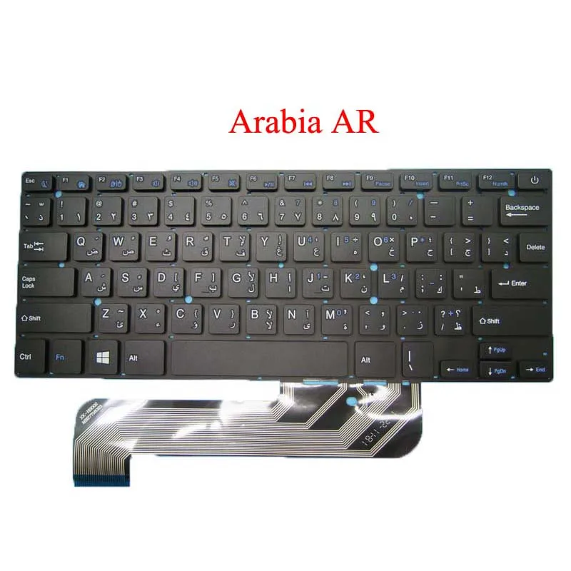 Ноутбук RU США BR AR Клавиатура для Irbis NB14 NB41 NB42 NB43 NB44 NB45 NB46 NB48 NB50 NB51 NB52 NB60 NB61 России английский