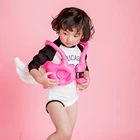 Детский надувной жилет с крыльями ангела, для плавания, из ПВХ