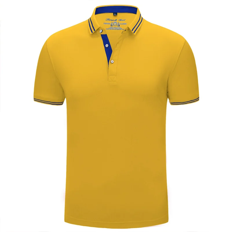 Мужская и Женская Повседневная рубашка поло YOTEE деловая с коротким рукавом