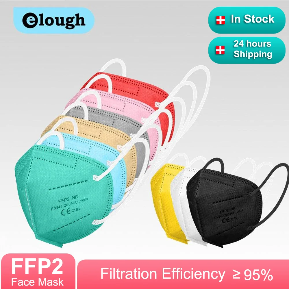 Респиратор для взрослых KN95 Fpp2 многоразовый респиратор ffp2 colors FP2 ffpp2 CE ffp3 5