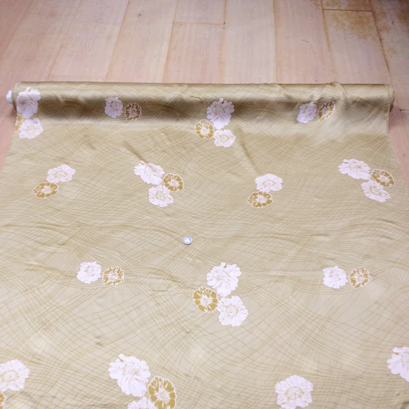 Продажа 2 м ширина: 114 см толщина: 11 мм 100% шелковая ткань атласный шармёз цвет: как