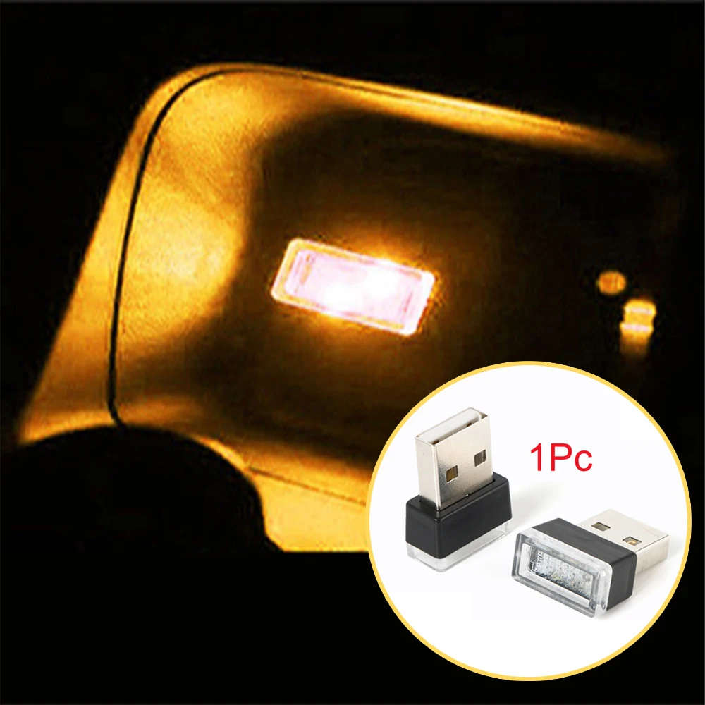

2 шт., гибкие светодиодные мини-USB-лампы
