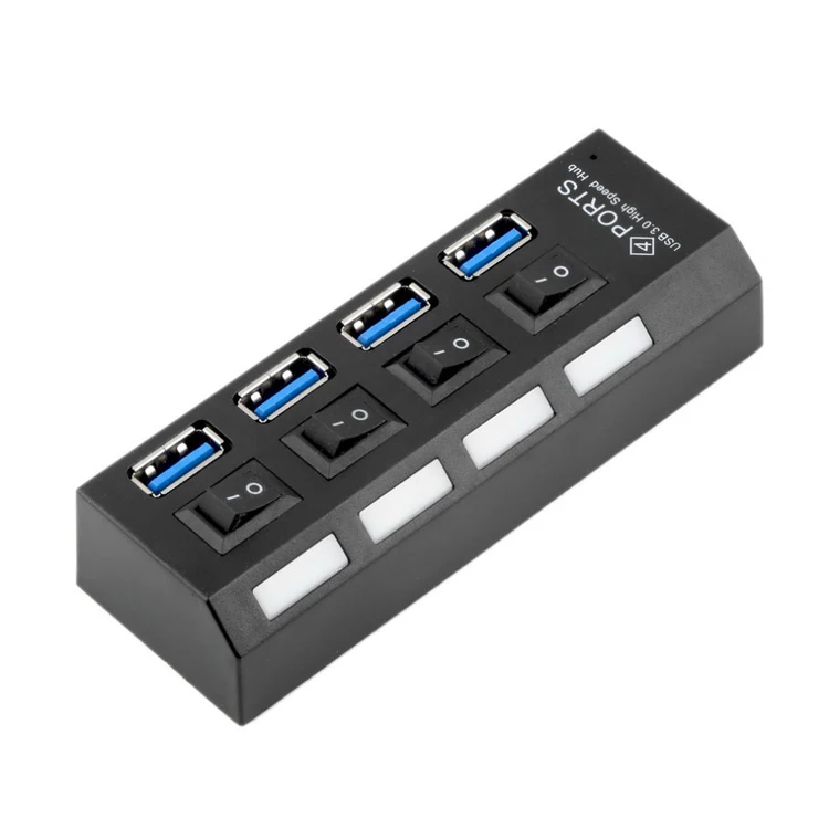 4 порта USB 3,0 разветвитель usb-хаб для настольного ноутбука usb-хаб 3,0 Настольный разветвитель USB3.0 концентратор док-станция Мульти USB ПК Компьютерные аксессуары