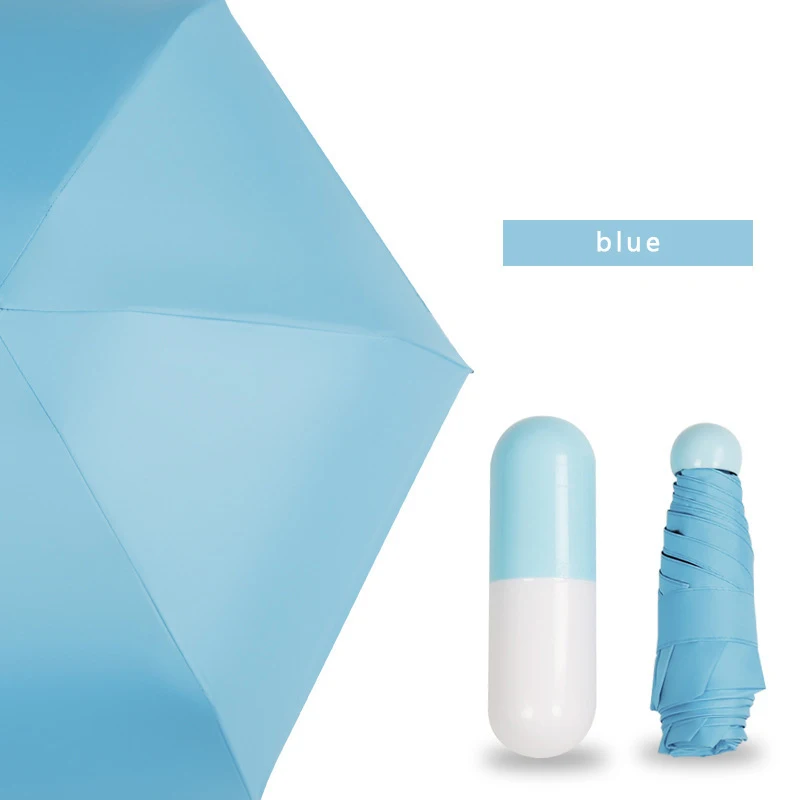 

Small Folding Umbrella Rain Women Gift Flat Lightweight Parasol Folding Sun Umbrella Min Portablei Umbrella Sunscreen Parasol