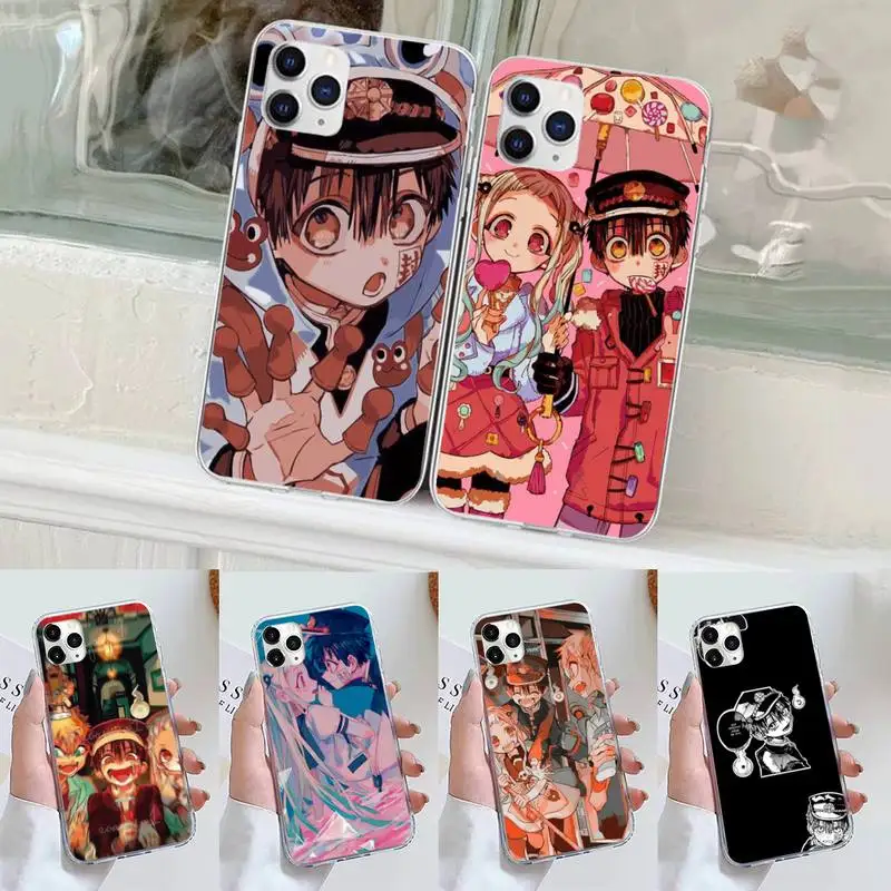 

anime Jibaku Shounen Hanako kun Phone Case for iPhone 11 12 13 mini pro XS MAX 8 7 6 6S Plus X 5S SE 2020 XR case