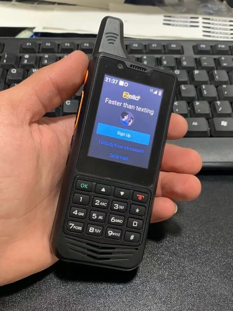 

Zello radio 4g sim + wifi + gps + сенсорный экран + 5 Гб памяти + камера poc walkie talkie