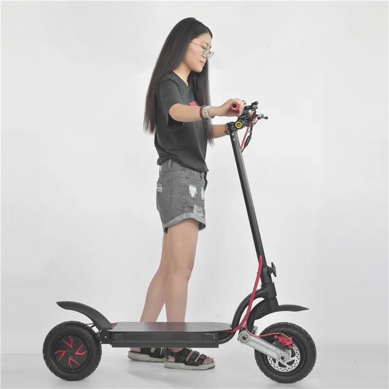 Daibot, Электрический скутер для взрослых, два колеса, электрические скутеры, 10 дюймов, один/двойной привод, 1600 Вт, 48 В, складной электрический велосипед